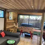 Joli 12 Personnes, Jacuzzi, Terrasse, Babyfoot Chalet Bolquere Pyrenees 2000