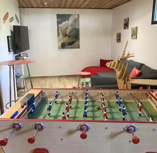 Шале Joli 12 Personnes, Jacuzzi, Terrasse, Babyfoot